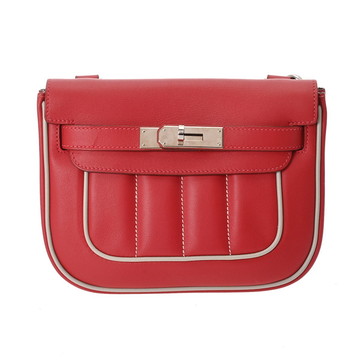 エルメス ベルリンヌ ミニ ヴォーミリオン/グリスパール ヴォースイフト レディース バッグ 【中古】【bag】