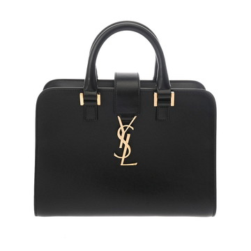 サンローラン ベイビーカバス 2WAY ブラック HCL472466Y.0717 グレインドカーフ レディース バッグ 【中古】【bag】