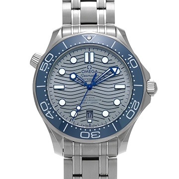 オメガ シーマスター ダイバー300 コーアクシャル マスタークロノメーター 210.30.42.20.06.001 グレー メンズ 時計 【中古】【wristwatch】