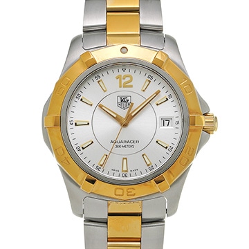 タグ ホイヤー アクアレーサー WAF1120.BB0807 シルバー メンズ 時計 【中古】【wristwatch】