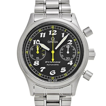 オメガ ダイナミック クロノグラフ 5240.50 ブラック メンズ 時計 【中古】【wristwatch】
