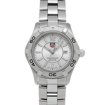 タグ ホイヤー アクアレーサー クォーツ WAF1412.BA0823 シルバー レディース 時計 【中古】【wristwatch】