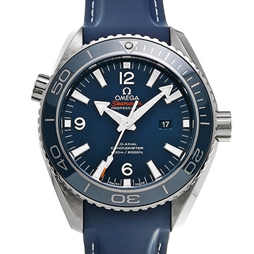 オメガ シーマスター プラネットオーシャン 600 コーアクシャル 232.92.38.20.03.001 ブルー ユニセックス 時計 【中古】【wristwatch】