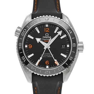 オメガ シーマスター プラネットオーシャン 600 コーアクシャル GMT 232.32.44.22.01.002 ブラック メンズ 時計 【中古】【wristwatch】