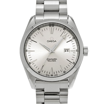 オメガ シーマスター アクアテラ クォーツ 2517.30 シルバー メンズ 時計 【中古】【wristwatch】
