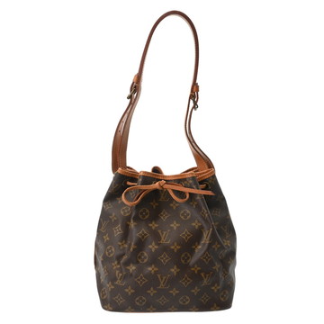 ルイ ヴィトン モノグラム プチノエ ブラウン M42226 モノグラムキャンバス レディース バッグ 【中古】【bag】