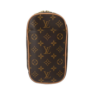 ルイ ヴィトン モノグラム ポシェットガンジュ ブラウン M51870 モノグラムキャンバス レディース 【中古】【bag】