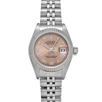 ロレックス デイトジャスト 79174 ピンク レディース 時計 【中古】【wristwatch】