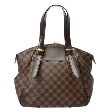 ルイ ヴィトン ダミエ ヴェローナ MM エベヌ N41118 ダミエキャンバス レディース バッグ 【中古】【bag】
