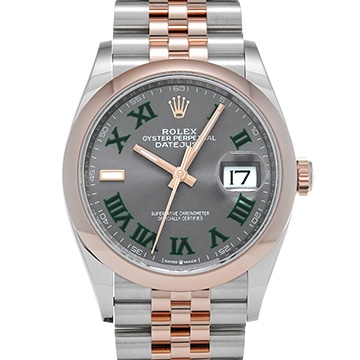 ロレックス デイトジャスト 36 126201 スレート メンズ 時計 【中古】【wristwatch】