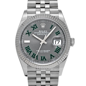 ロレックス デイトジャスト 36 126234 スレート メンズ 時計 【中古】【wristwatch】