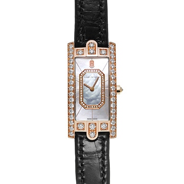 ハリー ウィンストン アヴェニュー C エメラルド AVCQHM19RR037 ホワイトシェル/ダイヤモンド レディース 時計 【中古】【wristwatch】