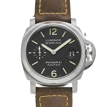 パネライ ルミノールマリーナ PAM00048 ブラック メンズ 時計 【中古】【wristwatch】