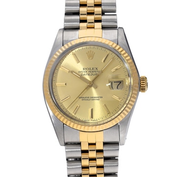 ロレックス デイトジャスト 16013 シャンパン メンズ 時計 【中古】【wristwatch】