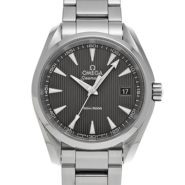 オメガ シーマスター アクアテラ クォーツ 231.10.39.60.06.001 グレー メンズ 時計 【中古】【wristwatch】