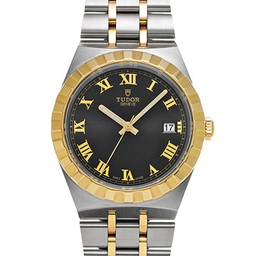 チューダー / チュードル ロイヤル 28503 ブラック メンズ 時計 【中古】【wristwatch】