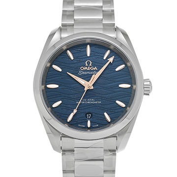 オメガ シーマスター アクアテラ コーアクシャル マスタークロノメーター レディース 220.10.38.20.03.002 ブルー レディース 時計 【新品】【wristwatch】