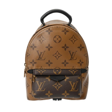 ルイ ヴィトン モノグラム リバース パームスプリングバックパックMINI 新型 ブラウン M44872 モノグラムキャンバス レディース バッグ 【中古】【bag】
