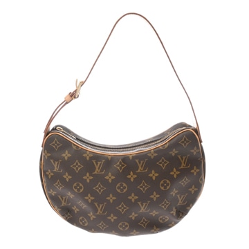 ルイ ヴィトン モノグラム クロワッサンMM ブラウン M51512 モノグラムキャンバス レディース バッグ 【中古】【bag】