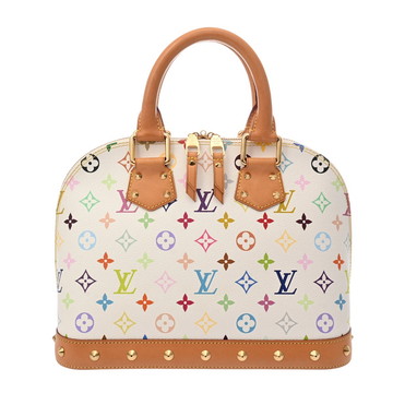 ルイヴィトン　キャンバスバッグ ルイ·ヴィトン】鮮やかなカラーのモノグラム·タイル キャンバス