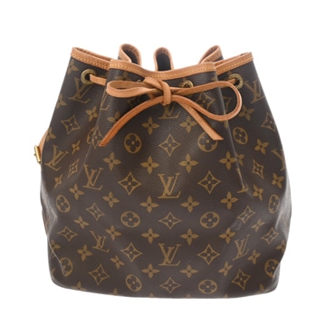 ルイ ヴィトン モノグラム プチノエ ブラウン M42226 モノグラムキャンバス レディース バッグ 【中古】【bag】