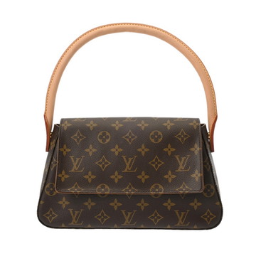 ルイ ヴィトン モノグラム ミニ ルーピング ブラウン M51147 モノグラムキャンバス レディース バッグ 【中古】【bag】
