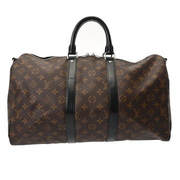 ルイ ヴィトン モノグラムマカサー キーポル バンドリエール 45 ブラウン/黒 M56711 モノグラムキャンバス ユニセックス バッグ 【中古】【bag】