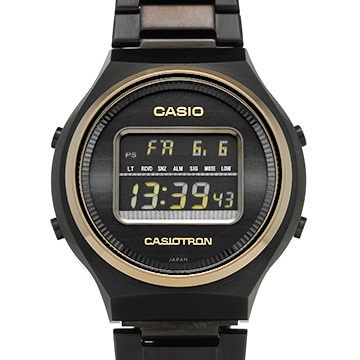 カシオ カシオトロン TRN-50 ブラック メンズ 時計 【中古】【wristwatch】