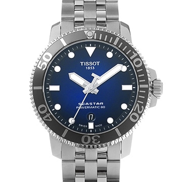 ティソ シースター1000 T120.407.17.041.00 ブルー メンズ 時計 【中古】【wristwatch】