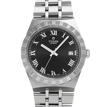 チューダー / チュードル ロイヤル 28500 ブラック メンズ 時計 【中古】【wristwatch】