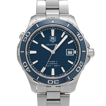 タグ ホイヤー アクアレーサー キャリバー5 WAK2111.BA0830 ブルー メンズ 時計 【中古】【wristwatch】