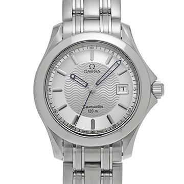 オメガ シーマスター 120 クォーツ 2511.31 シルバー メンズ 時計 【中古】【wristwatch】