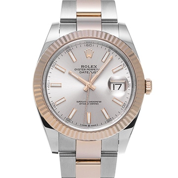 ロレックス デイトジャスト 41 126331 サンダスト メンズ 時計 【中古】【wristwatch】