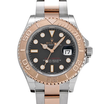 ロレックス ヨットマスター 40 116621 ブラック メンズ 時計 【中古】【wristwatch】