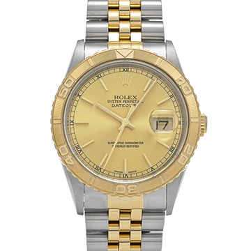 ロレックス デイトジャスト サンダーバード 16263 シャンパン メンズ 時計 【中古】【wristwatch】