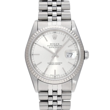 ロレックス デイトジャスト 16234 シルバー メンズ 時計 【中古】【wristwatch】