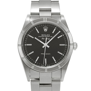 ロレックス エアキング 14010M ブラック メンズ 時計 【中古】【wristwatch】