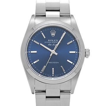 ロレックス エアキング 14000M ブルー メンズ 時計 【中古】【wristwatch】