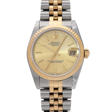 ロレックス デイトジャスト 78273 シャンパンタペストリー ユニセックス 時計 【中古】【wristwatch】