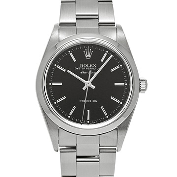 ロレックス エアキング 14000 ブラック メンズ 時計 【中古】【wristwatch】