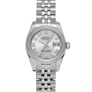 ロレックス デイトジャスト 179174 グレー レディース 時計 【中古】【wristwatch】