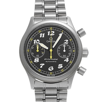 オメガ ダイナミック クロノグラフ 5240.50 ブラック メンズ 時計 【中古】【wristwatch】