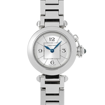 カルティエ ミスパシャ W3140007 シルバー レディース 時計 【中古】【wristwatch】