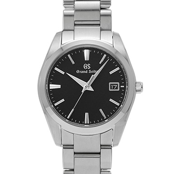 グランドセイコー ヘリテージコレクション クォーツ SBGX261 ブラック メンズ 時計 【中古】【wristwatch】