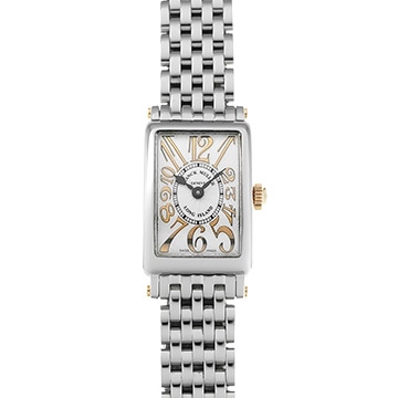 フランクミュラー ロングアイランド プティレリーフ 802QZRELSTG AC シルバー レディース 時計 【中古】【wristwatch】