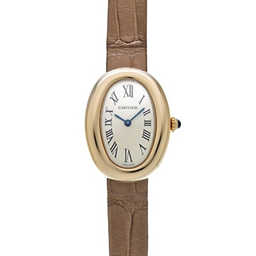 カルティエ ベニュワール 1920 SM WGBA0007 シルバー レディース 時計 【中古】【wristwatch】