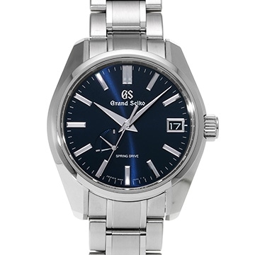 グランドセイコー ヘリテージコレクション スプリングドライブ SBGA375 ミッドナイトブルー メンズ 時計 【中古】【wristwatch】