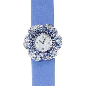 シャネル カメリア H1186 ホワイトシェル レディース 時計 【中古】【wristwatch】