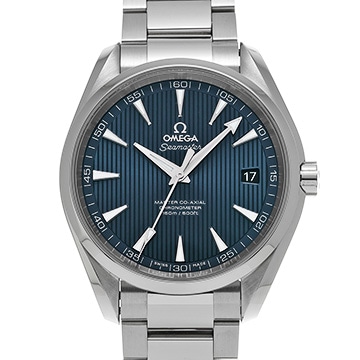 オメガ シーマスター アクアテラ マスターコーアクシャル 231.10.42.21.03.003 ブルー メンズ 時計 【中古】【wristwatch】