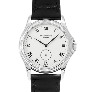 パテック フィリップ カラトラバ 5115G-001 ホワイト メンズ 時計 【中古】【wristwatch】
